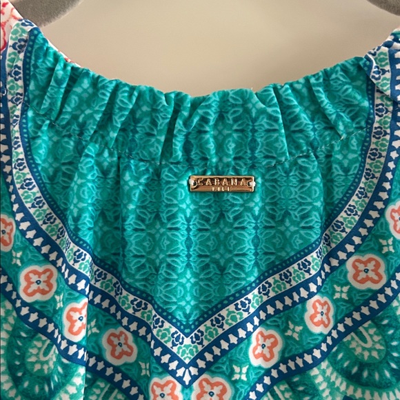 Cabana Life Pink and Teal Mini Dress - Picture 6 of 6